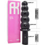Gode anal érotique sex toys, FAAK Gode multi-boules avec poignée, 7,3'' amateurs de plug anal, FAAK gode à perles plaisir anal