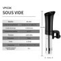 Cuiseur Sous Vide, Thermoplongeur Sous Vide, Circulateur d'Immersion de Cuisinière avec 0,1 ℃ Contrôle Précis de la Température,