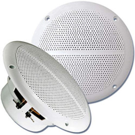 Sound-way - Haut-parleurs Marins 16 CM Enceintes pour Bateau, véranda, Piscine, Salle de Bain 100 Watts