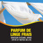 California Scents, Boite de Parfum Voiture, Lot de 4 Désodorisants Voiture Parfum Linge Frais, Accessoire de Voiture pour Élimin