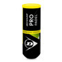 Dunlop, Pro Padel, Lot de 4 Tubes de 3 Balles Padel, Balles de Padel de qualité, Jouez avec Les Boules de Padel des Champions, I