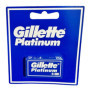 Gillette Platinum Lot de 50 lames de rechange pour rasoir classique pour homme