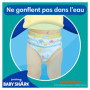 Pampers Couches-Culottes de Bain Jetables Splashers Taille 3-4 (6-11kg) pour une Protection Optimale dans l'Eau, 12 Couches