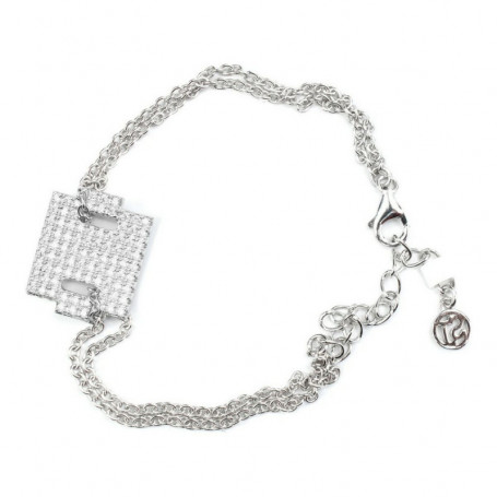 Bracelet Femme Sif Jakobs B0096-CZ Gris Argent 925 (16 - 20 cm) 43,99 €