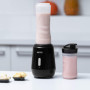 Imetec Personal et Sport Blender PB 100 Mini mélangeur avec 2 bouteilles Take-Away en Tritan sans BPA, 4 lames en acier inoxydab