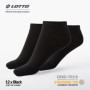 Lotto, 12 Paires Chaussettes homme/femmes, super respirantes, légères, couvre-chaussures en coton, multisport, course à pied, gy
