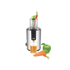 BEPER 90.424 Extracteur de Jus Centrifugeuse, Argent/Noir, 2.5 L, 800 W