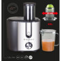 BEPER 90.424 Extracteur de Jus Centrifugeuse, Argent/Noir, 2.5 L, 800 W