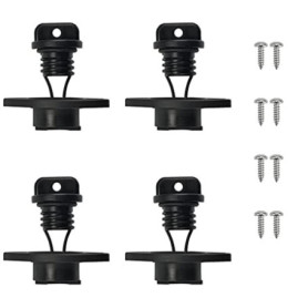 haihaz,Lot de 4 Plastique Kayak Bouchon de vidange,Bouchons de vidange Portables pour Kayak,Bouchons de vidange universels en Pl