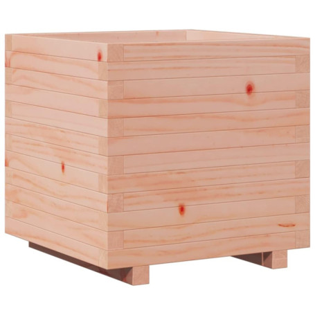 vidaXL Jardinière 50x50x49,5 cm Bois Massif de Douglas, jardinière d'extérieur, bac à Fleurs, boîte à Plantes, jardinière de ter