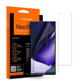 Spigen, 2 Pièces, Protection écran pour Samsung Galaxy Note 20 Ultra, NeoFlex, Résistant aux Rayures, TPU Film, Liquid Installat