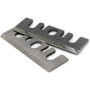Uadme Lame Rabot 82mm, 2 Pcs Lames de Rabot Electrique, Couteau pour Raboteuse, Lame de Rechange de Rabot à Main, Remplacement p