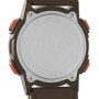 Timex Montre pour Homme Expedition CAT5 41 mm -Bracelet en Cuir Marron, Cadran Digital, boitier Marron TW4B30400