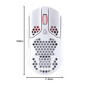 HyperX Pulsefire Haste – Souris de Jeu - Ultra-Légère, 62 g, 100 Heures d’Autonomie, sans Fil 2.4 Ghz, Coque en Nid d’Abeille, D
