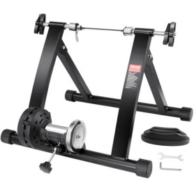 VEVOR Support d'Entraînement pour Vélo, Entraîneur de Vélo Magnétique Stationnaire pour Roues 66-74 cm, Moteur à Volant d'Inerti