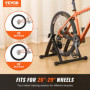VEVOR Support d'Entraînement pour Vélo, Entraîneur de Vélo Magnétique Stationnaire pour Roues 66-74 cm, Moteur à Volant d'Inerti
