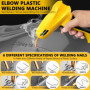 ZQEJEFD 200W Soudure Plastique, 2 en 1 Kit de Reparation Souder Plastique avec 1000Pcs 6 Types Agrafes,Soudeuse Plastique Machin