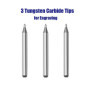 Stylo Graveur Électrique à Cordon Outil de Gravure Bricolage avec |Pochoir et Pointe en Carbure de Tungstène | pour Graver Métal