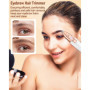 Rasoir Visage Electrique pour Femmes, 2 en 1 Rasoir sourcils Electrique Femme, Rechargeable Rasoir électrique 2 en 1 pour le vis