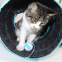 Tunnel Jeu Pet Tube Pliable Jouet pour Les Chats Lapins Chiens