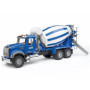 bruder 02814 - Camion malaxeur à béton Mack Granite - 1:16 malaxeur à béton, véhicule de chantier, chantier, camion, camion mala