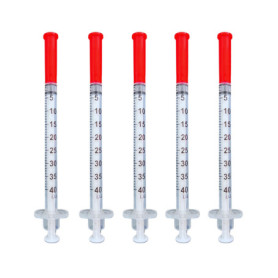 Boîte à outils de mesure en plastique 1 ml 0,36 x 13 mm Utilisations multiples / 10 sacs x 10