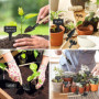 Lot de 100 étiquettes pour plantes - Résistantes aux intempéries - Avec 3 petites pelles de jardin et 2 marqueurs - Pour légumes