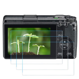 FANZR GR III Lot de 3 protecteurs d'écran en verre trempé anti-rayures pour appareil photo Ricoh GR III GR3 Dureté 9H 0,3 mm