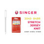 Singer Lot de 2 paquets d’aiguilles pour machine à coudre universelle et spéciale tricot et élastique 2020/2045 (822R - 848R) As