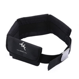 UXELY Ceinture de poids pour Plongée et Plongée Libre - Néoprène avec Boucle en Acier Inoxydable et Bracelet Réglable (Noir)