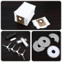 18 Pièces Kit d'accessoires pour Dreame L10s Ultra/ L10 Ultra/Xiaomi X20+, 1 x Brosse Principale, 2 x Filtres HEPA, 4 x Chiffon,