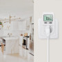 talifoca Compteurs d'énergie Wattmètre Prise Consommation Electrique, Contrôleur de Prise Compteur Kwh Puissance Maximum 3680W 1