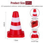 GTYHH Mini Cônes De Signalisation 30 Pièces, Modèles De Barrage Routier, Panneaux De Barrage Routier, Modèles Pédagogiques pour 