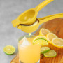 UDNFHL Juicer Au Citron en 2 Pièces, Durable Et Multifonctional Metal Fruit Juicer, Manuel, Outils De Cuisine.