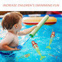 SLEEKEE 4 Jouets sirène avec 1 Sac de Rangement, Jouet de Piscine pour Enfants, Sac de Jouets de Piscine de plongée sous-Marine,