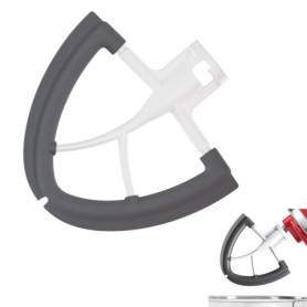 VireEyU Accessoire Batteur Plat en Acier Inoxydable pour Mixeur, Fouet, Accessoires de Cuisine pour Modèles de 5,5 à 6 Quarts, I