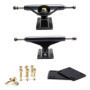 POFET 12,7 cm Skateboard Trucks Petit Fish Board Support en alliage d'aluminium Pont de skateboard Pont Joint Clou Ensemble Unis