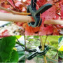 ANCLLO Lot de 20 Pinces Douces pour Plantes et Fleurs - Clips de Support Réglable pour Plantes Caches de Tuteurs de Jardin Struc