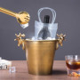Vordas 2 Pièces Sac de Glace Vin Refroidisseur Cooler avec Poignée pour Les Pubs et Les Restaurants, la Maison, etc