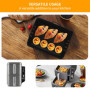 2 Pièces Moule Air Fryer, pour Ninja Double Stack SL400EU,Silicone Moule Accessoires Airfryer,Avec Trous d'aération,pour Foodi M