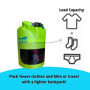 Scrubba MINI Sac Lave-Linge de Voyage - Sac de Lavage Portatif Ultra Léger pour Faire la Lessive - Mini Machine à Laver Portable