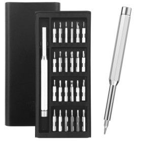 Lixiluxia 24 en 1 Tournevis de Precision, Kit Tournevis de Précision, Mini Screwdriver Set, Jeu de Tournevis Magnétique, pour la