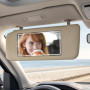 Peevisap 2 Pièces Miroir Voiture 15×8 cm, Retroviseur Intérieur Voiture, Miroir Pare Soleil Voiture, Miroir De Courtoisie Voitur