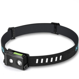 SUNBLESA Gen 2 Lampe frontale à DEL légère 365 lumens – Lampe frontale à 2 lumières blanches et rouges pour adultes et enfants –