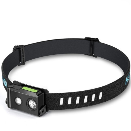 SUNBLESA Gen 2 Lampe frontale à DEL légère 365 lumens – Lampe frontale à 2 lumières blanches et rouges pour adultes et enfants –