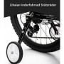 Lot de 2 roues stabilisatrices pour vélo d'enfant - 18 20 22 24 pouces - Roues stabilisatrices universelles - Poids : 100 kg - R