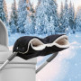 Newpop gants poussette, moufle poussettes avec polaire chaude et coton, gant poussette protège-mains imperméable coupe-vent tail