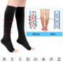 iCovalescent Chaussettes de Compression, Bas de Contention Femme, Chaussettes de Contention Medicale Graduel Bas de Soutien Comp