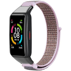Niboow Bracelet de Montre Compatible avec Huawei Band 6/Honor Band 6, Rose