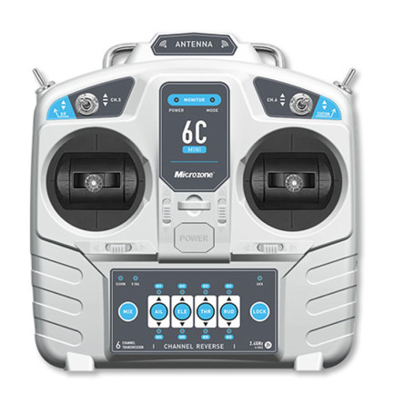 WANGCL Rc Transmetteur et Récepteur Rc Contrôleur et Kit Récepteur 2.4GHz 6CH pour FPV RC Racing Quadcopter Voiture Bateau Hélic